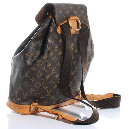 Louis Vuitton Monogram Montsouris GM Backpack 3 of 10