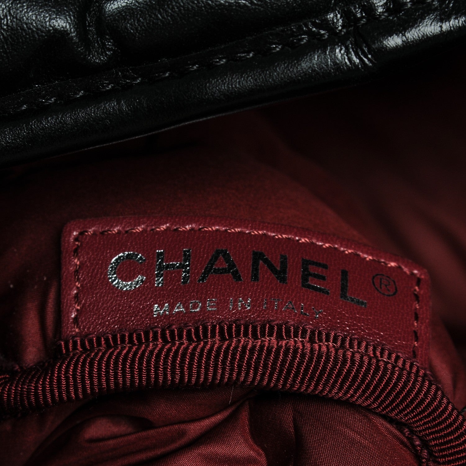 Chanel Calfskin Quilted Large Chesterfield Flap Black 7 of 8