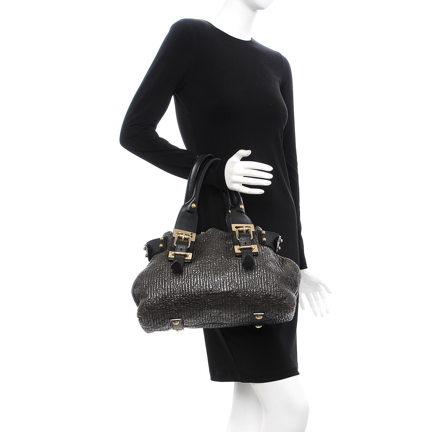 Louis Vuitton Monogram Motard Biker Black 2 of 11