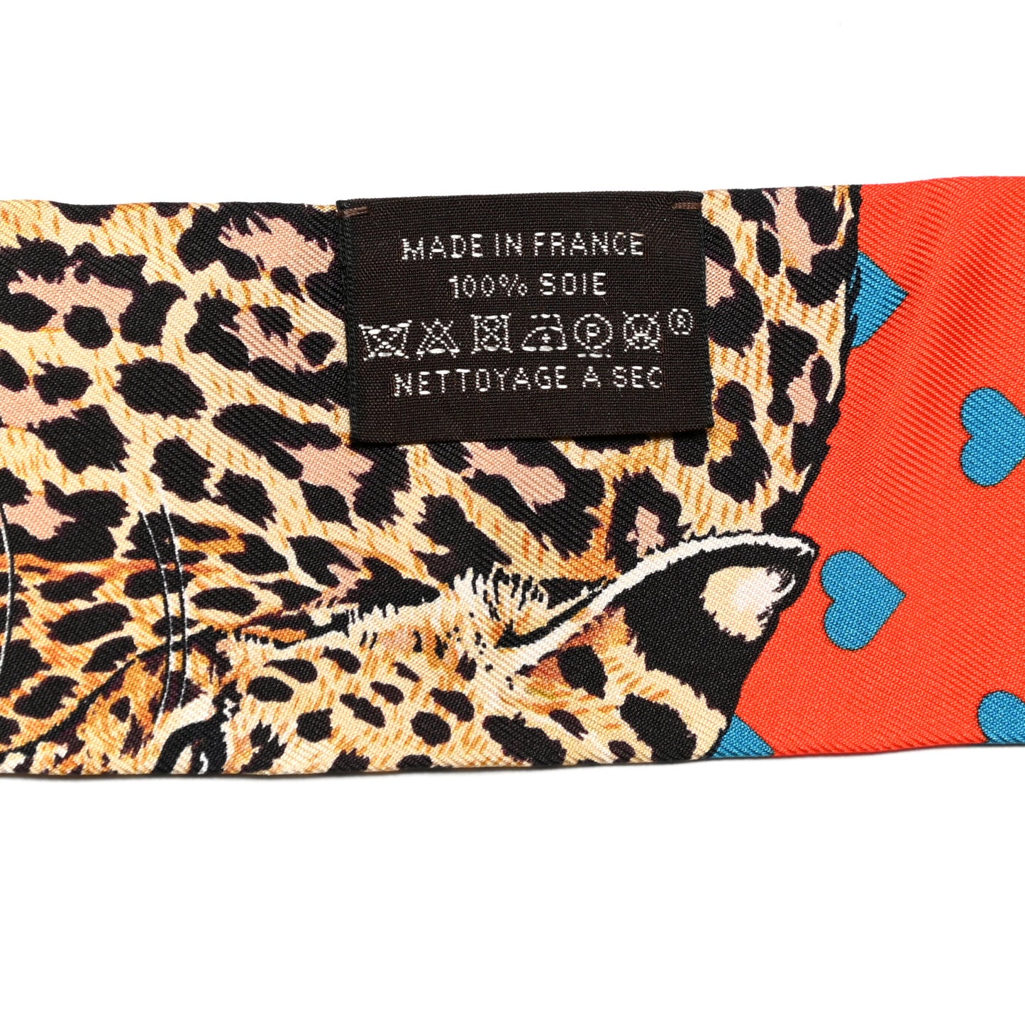 Silk Jungle Love Love Twilly Orange Bleu Brun