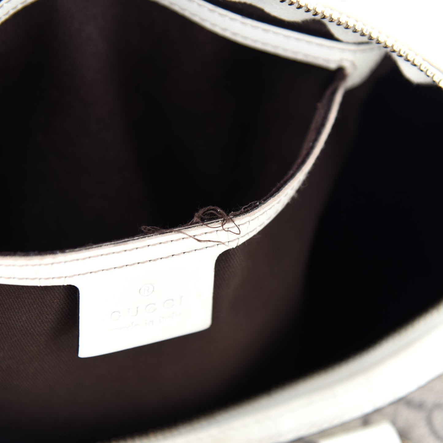 GG Plus Monogram Medium Joy Boston Off White