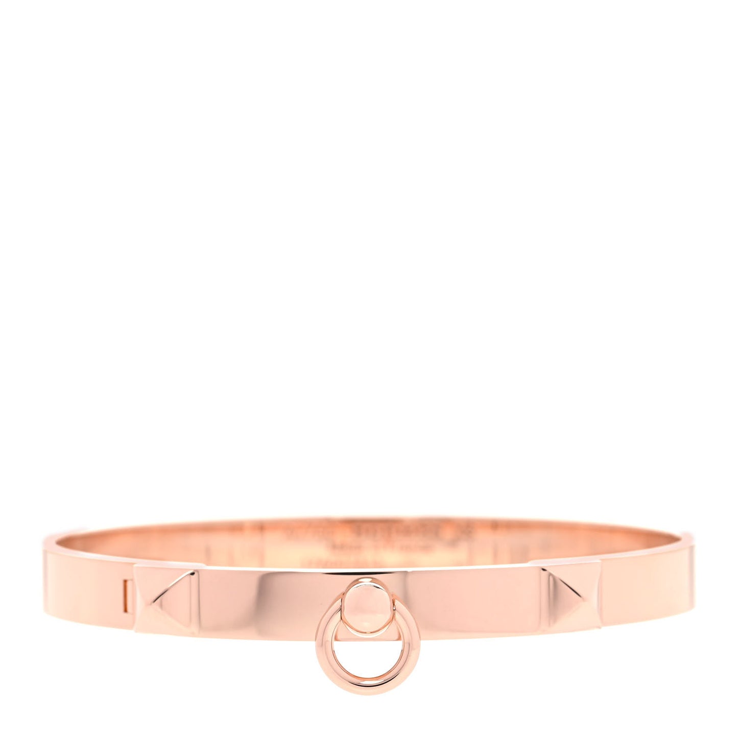 18K Rose Gold PM Collier De Chien Bracelet XS
