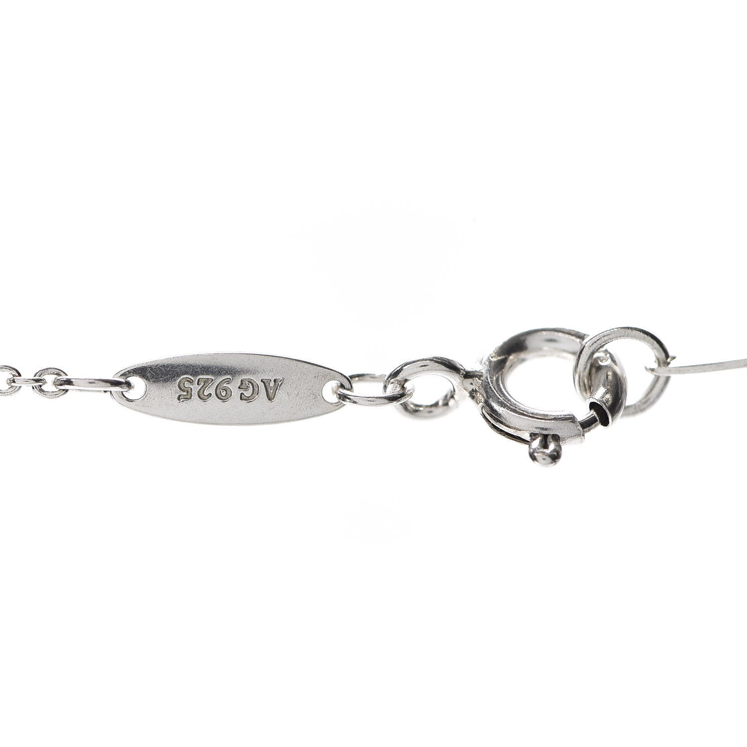 Tiffany Sterling Silver Diamond Pearl Turquoise Elsa Peretti Color By The Yard Sprinkle Necklace 6 of 7