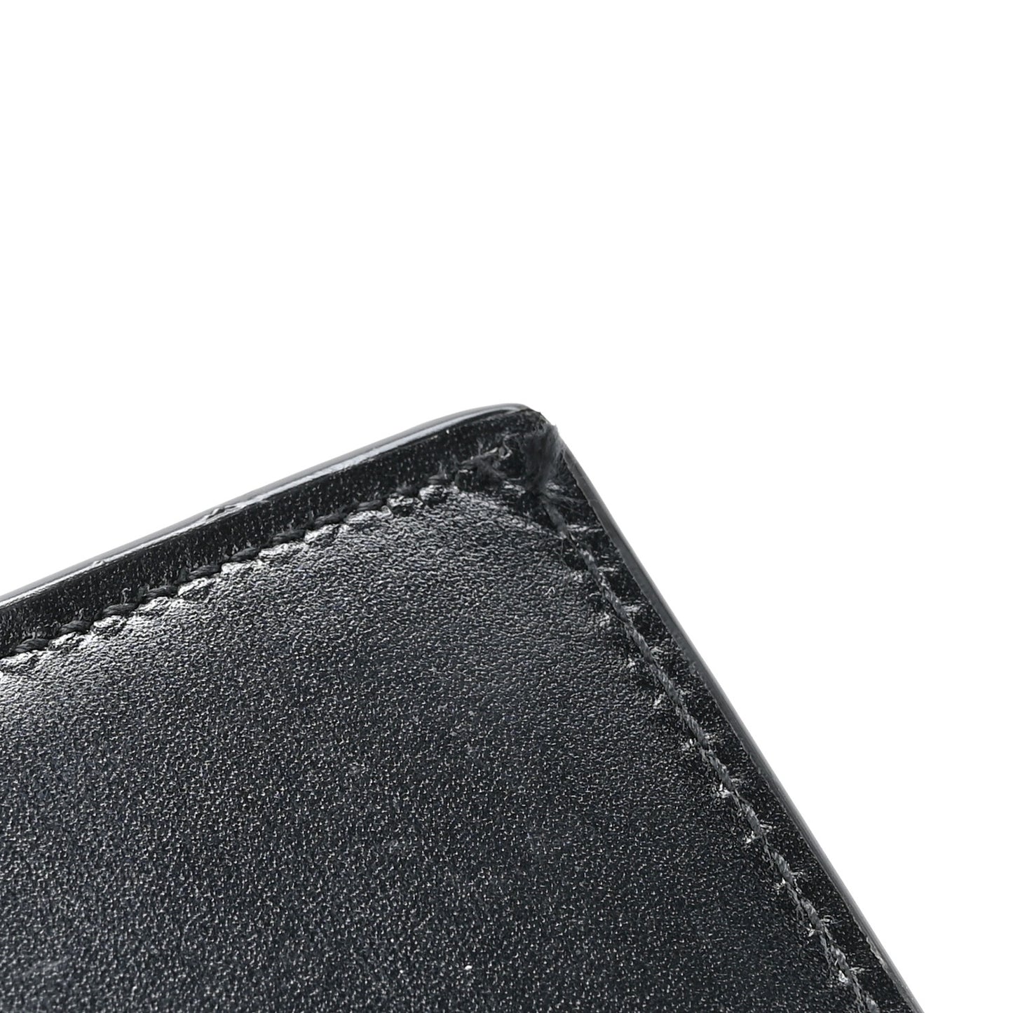 Smooth Calfskin Monogram East West Wallet Black
