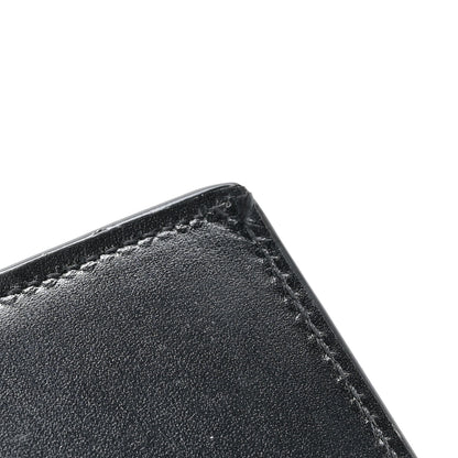Saint Laurent Smooth Calfskin Monogram East West Wallet Black 10 of 12