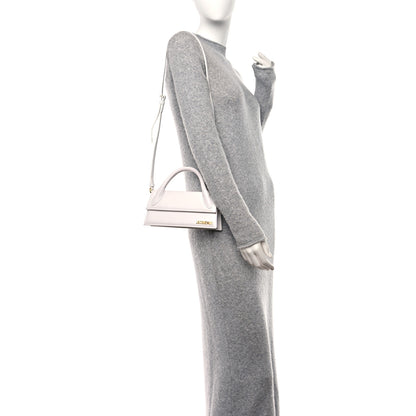 Jacquemus Smooth Calfskin Le Chiquito Long White 2 of 12