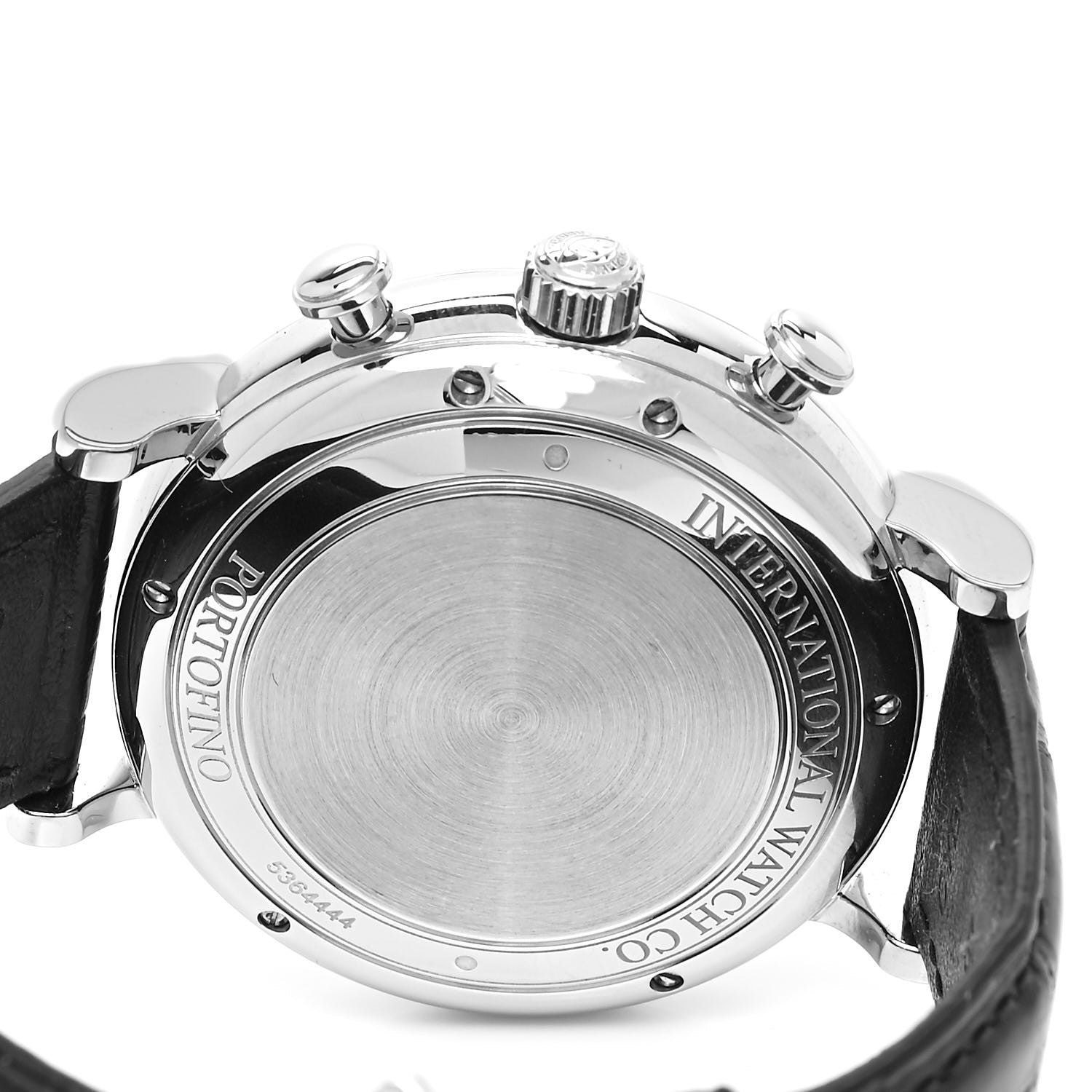 IWC Stainless Steel Alligator 42mm Portofino Chronograph Automatic Watch IW391007 4 of 4