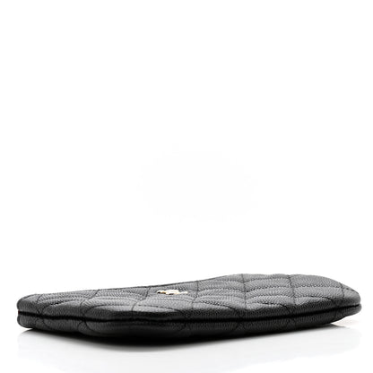 Chanel Caviar Quilted Small Cosmetic Case Black 4 of 9
