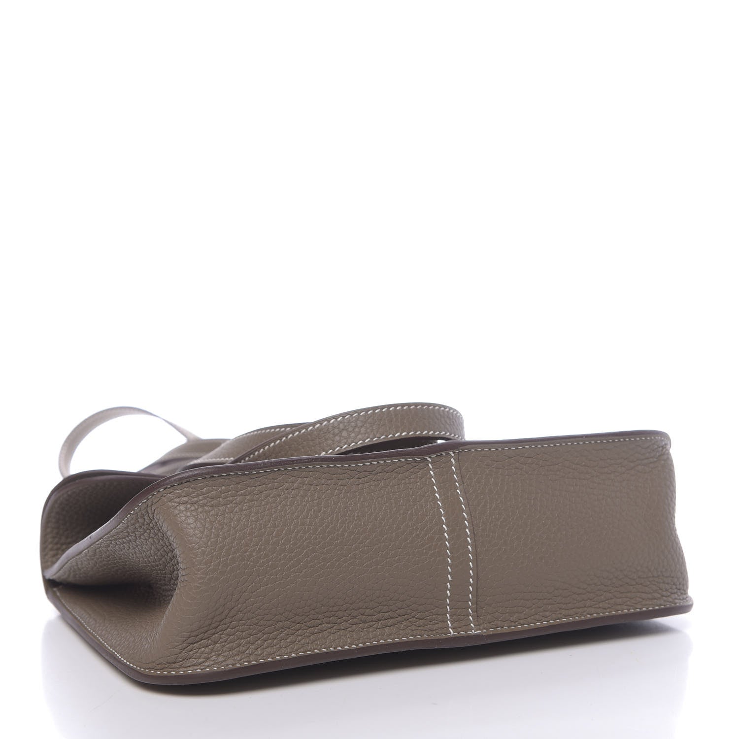 Hermes Taurillon Clemence Halzan 25 Etoupe 5 of 12