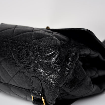 Chanel Caviar Quilted Backpack Black 10 of 13