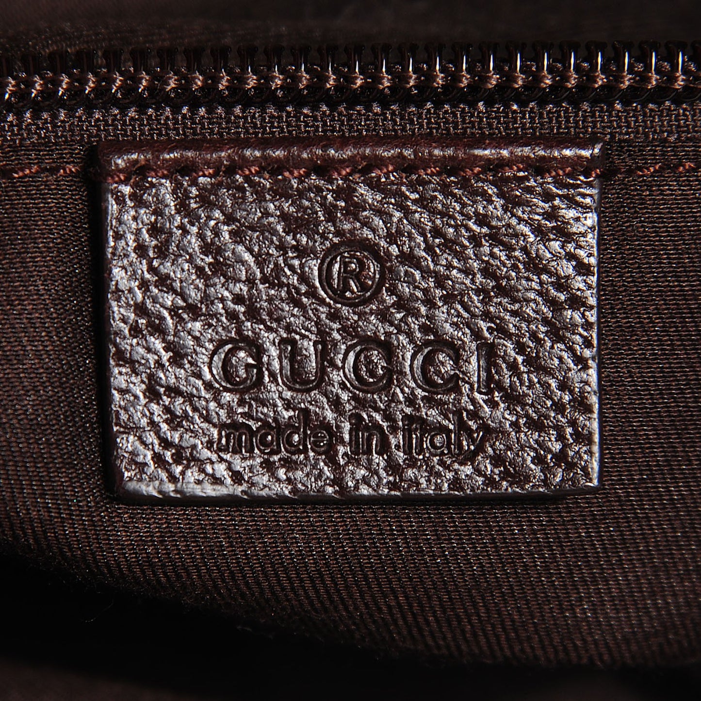 Monogram Web Small Flat Messenger Bag Brown