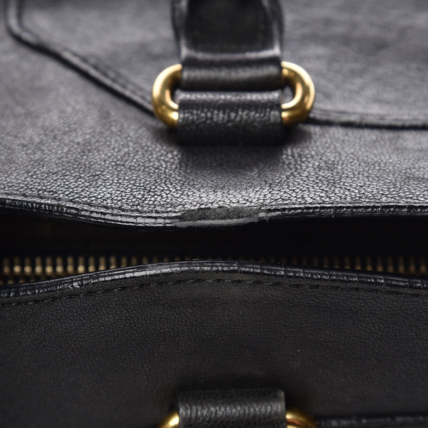 Saint Laurent Sheepskin Large Cabas ChYc Black 13 of 14