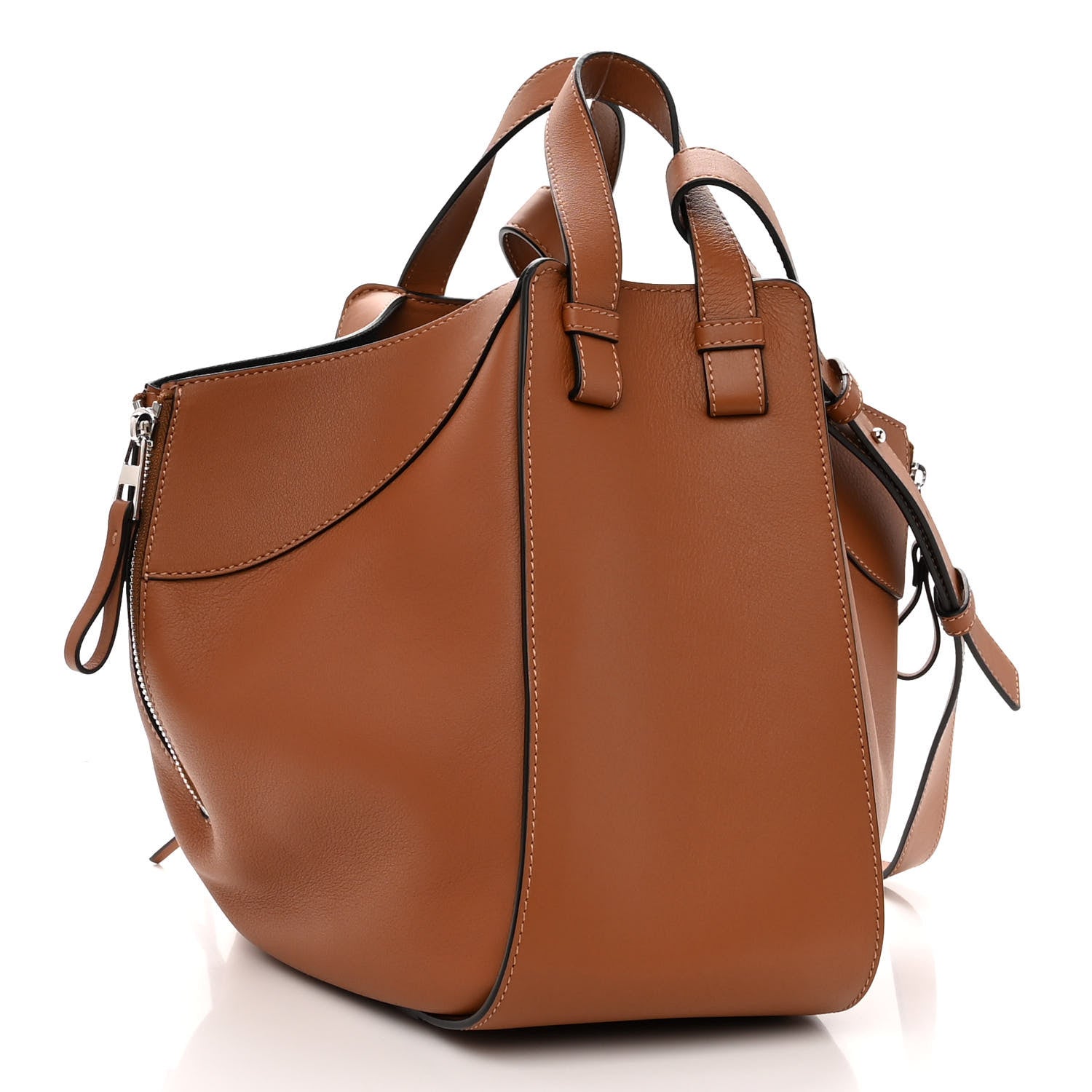 Loewe Calfskin Small Hammock Shoulder Bag Tan 3 of 10