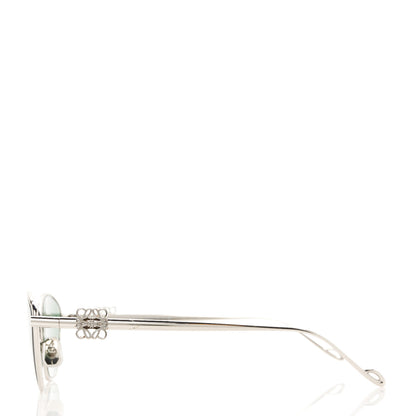 Loewe Metal Cat Eye Sunglasses LW40115U Silver Green 3 of 7