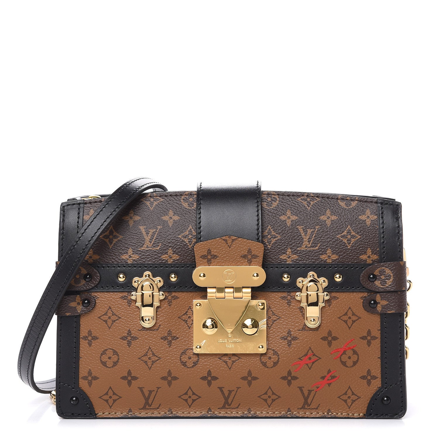 Louis Vuitton Reverse Monogram Trunk Clutch 1 of 8