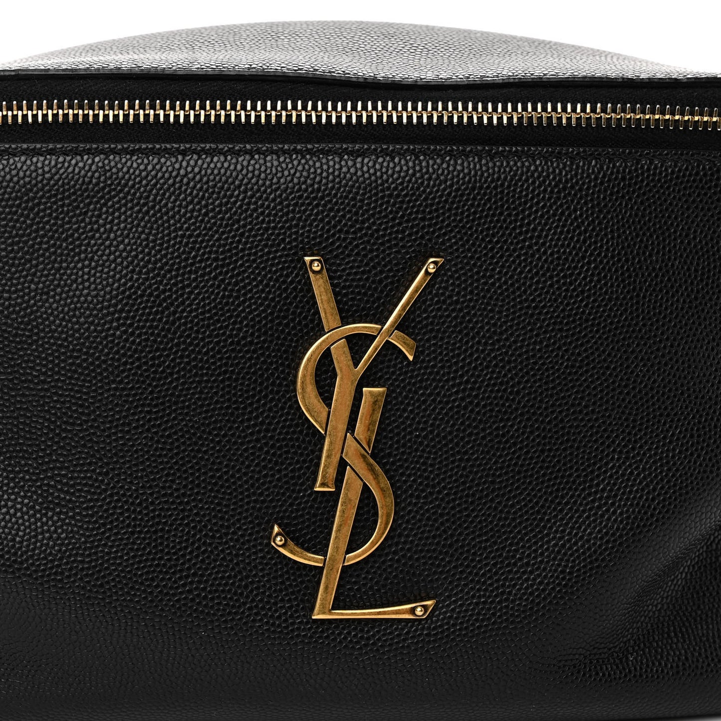 Grain De Poudre Monogram Belt Bag Black