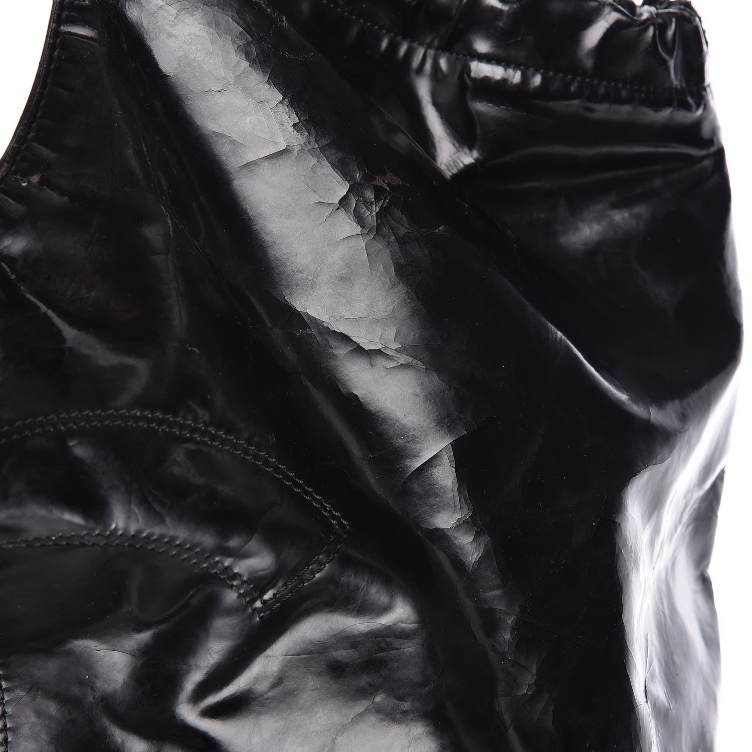 Chanel Vinyl XL Coco Cabas Black 17 of 17