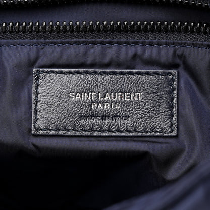 Saint Laurent Econyl Nylon Le 5 A 7 Hobo Navy 6 of 11