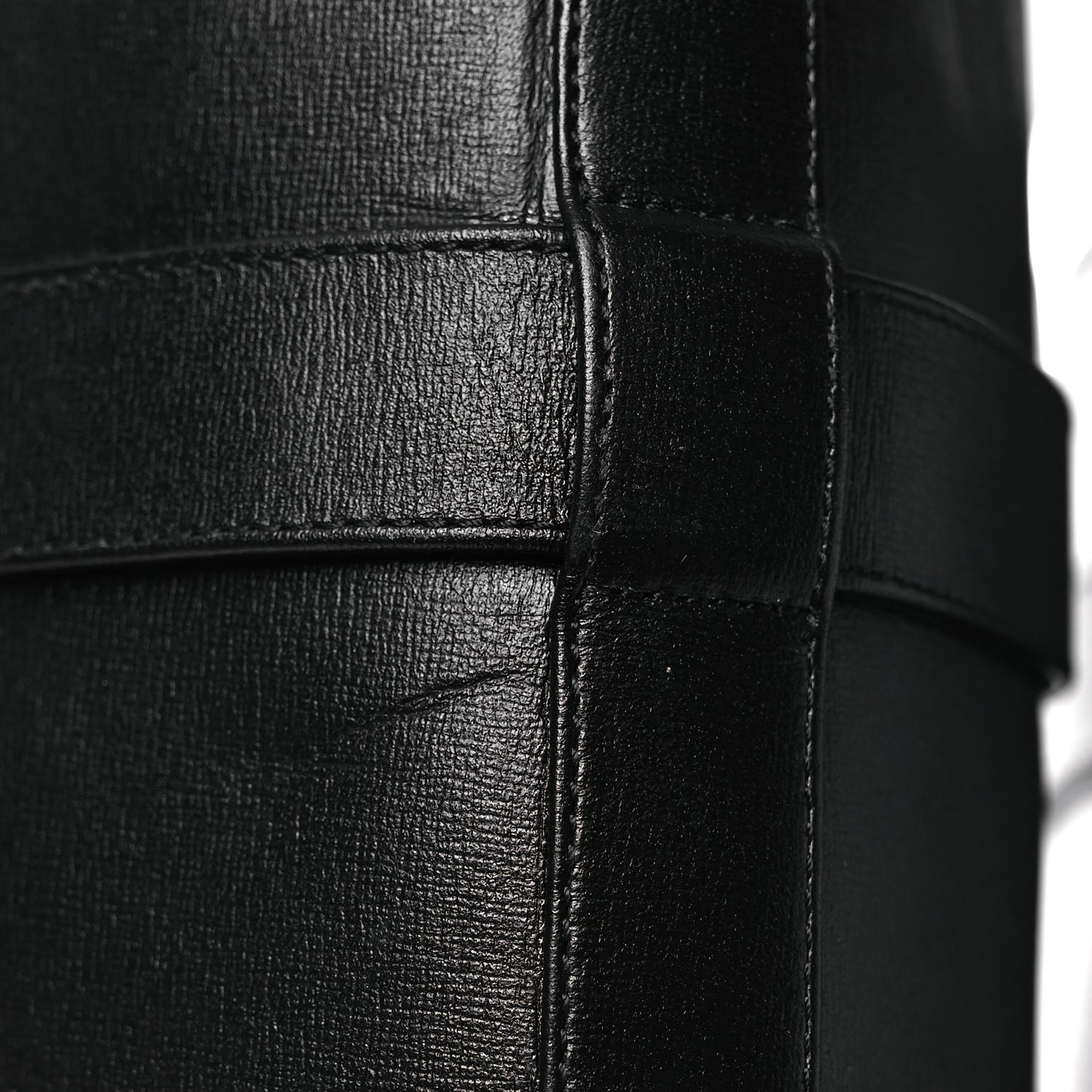 Calfskin Shark Lock Pant Boots 37 Black