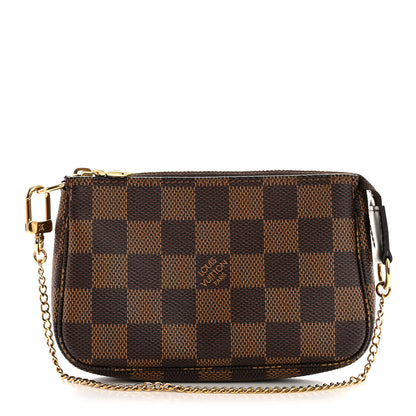 Louis Vuitton Damier Ebene Mini Pochette Accessories 1 of 7