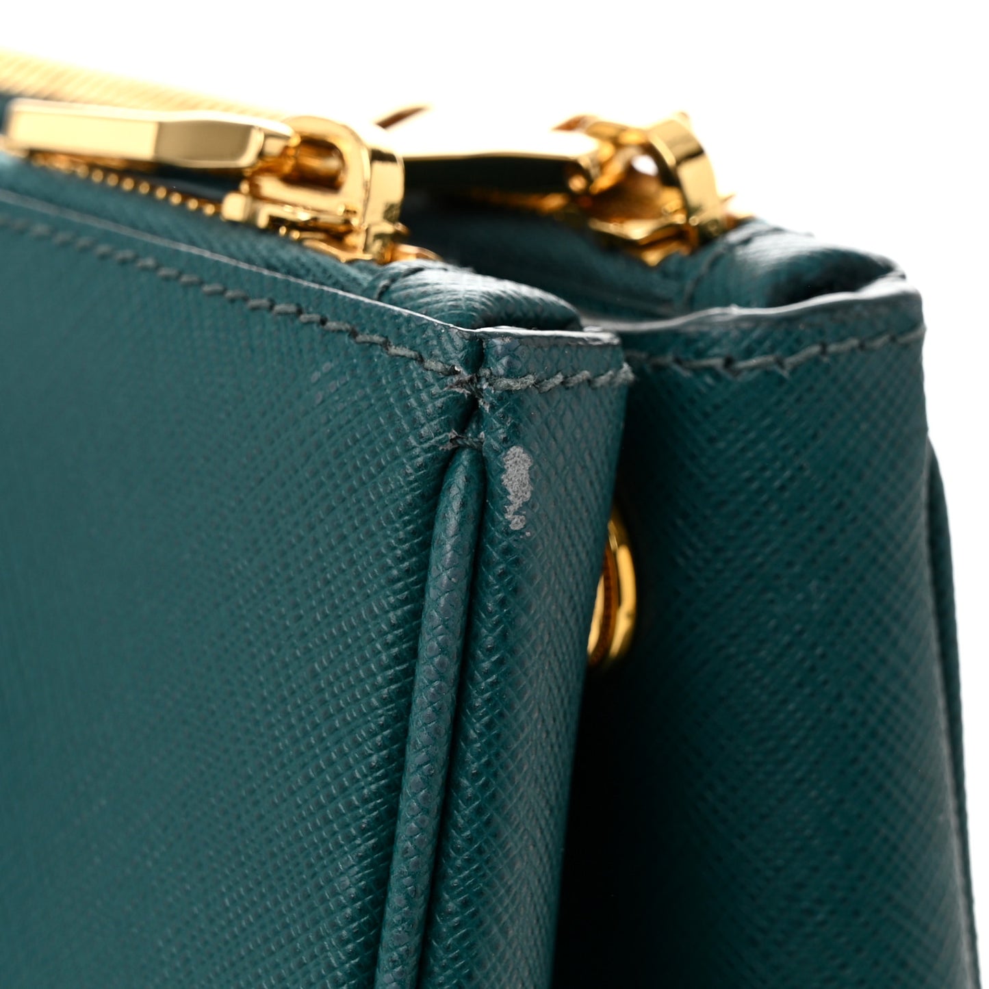 Saffiano Lux Large Galleria Double Zip Tote Ottanio