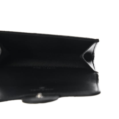Chanel Lambskin Quilted Flap Card Holder Wallet So Black 8 of 11