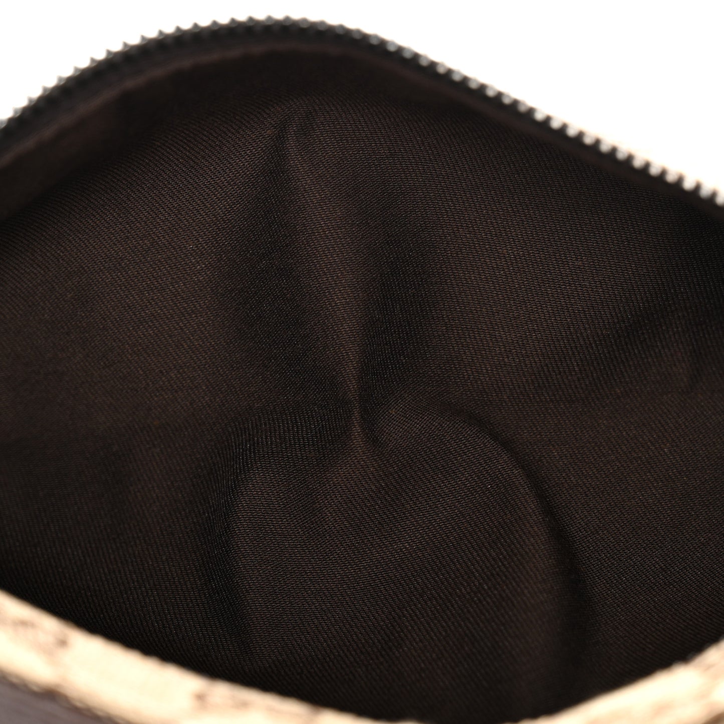 Monogram Web Belt Bag Dark Brown