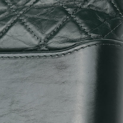 Chanel Aged Calfskin Quilted Medium Gabrielle Hobo Dark Green 10 of 10