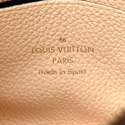Louis Vuitton Empreinte Monogram Giant Double Zip Pochette Creme Bois de Rose 7 of 11