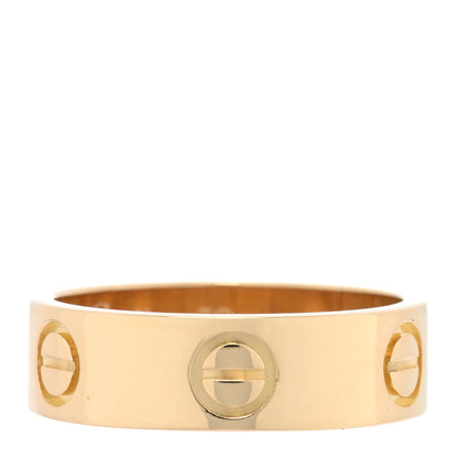 Cartier 18K Yellow Gold 5.5mm LOVE Ring 52 6 1 of 5
