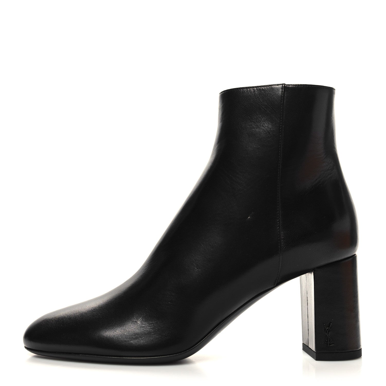 Saint Laurent Nappa Vendome Loulou Ankle Zip Boot 39 Black 1 of 8