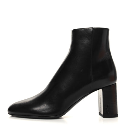 Saint Laurent Nappa Vendome Loulou Ankle Zip Boot 39 Black 1 of 8