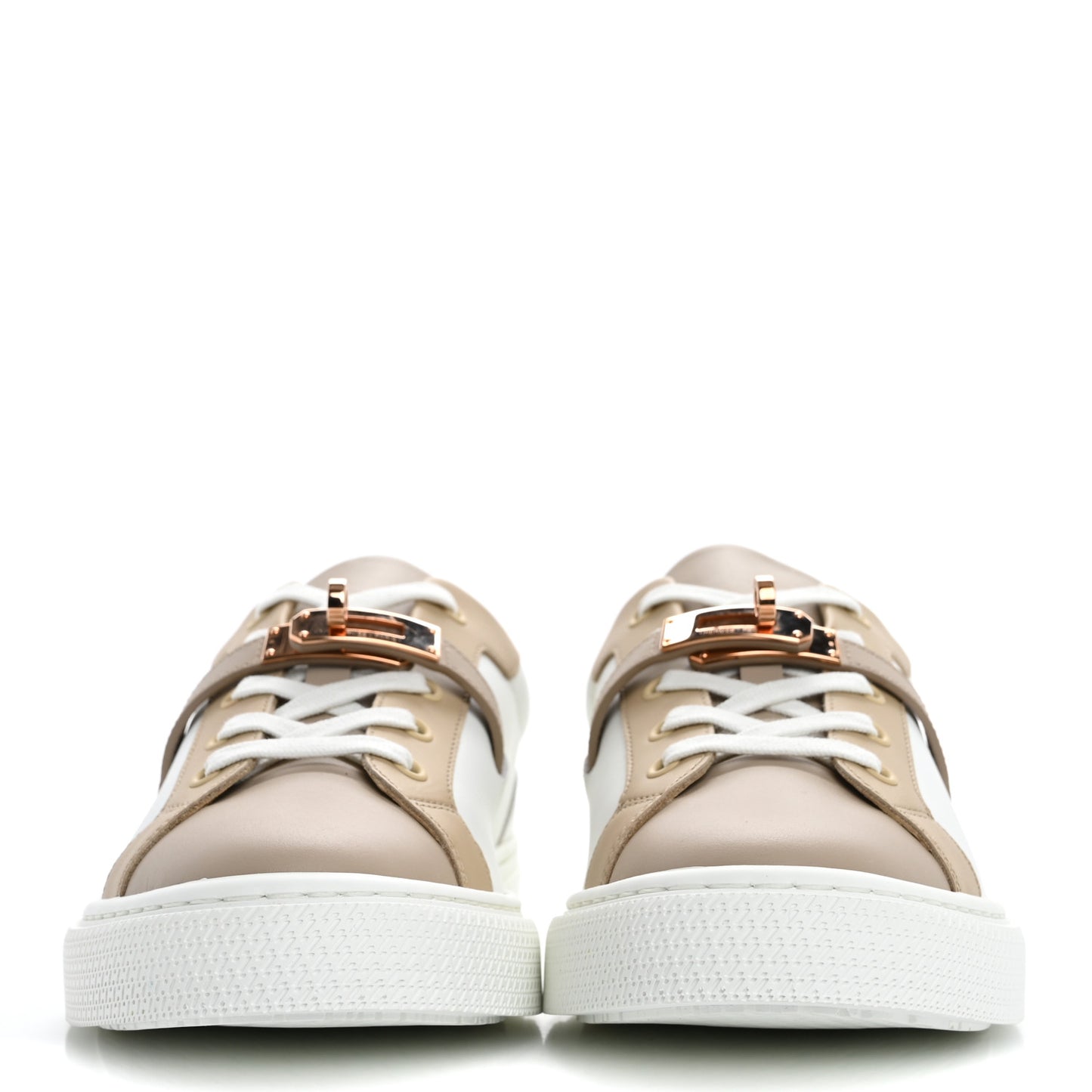 Calfskin Day Sneakers 41 Multicolor White