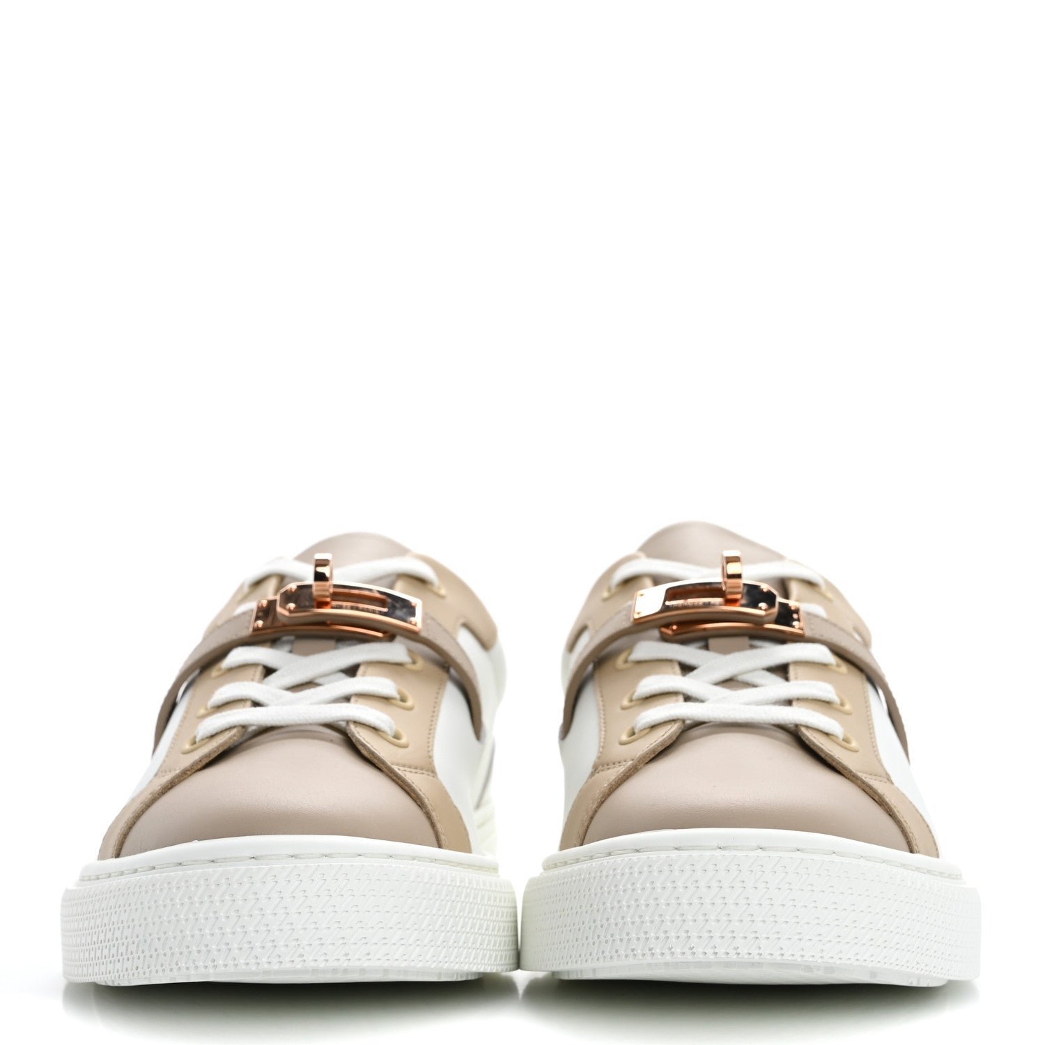 Hermes Calfskin Day Sneakers 41 Multicolor White 4 of 11