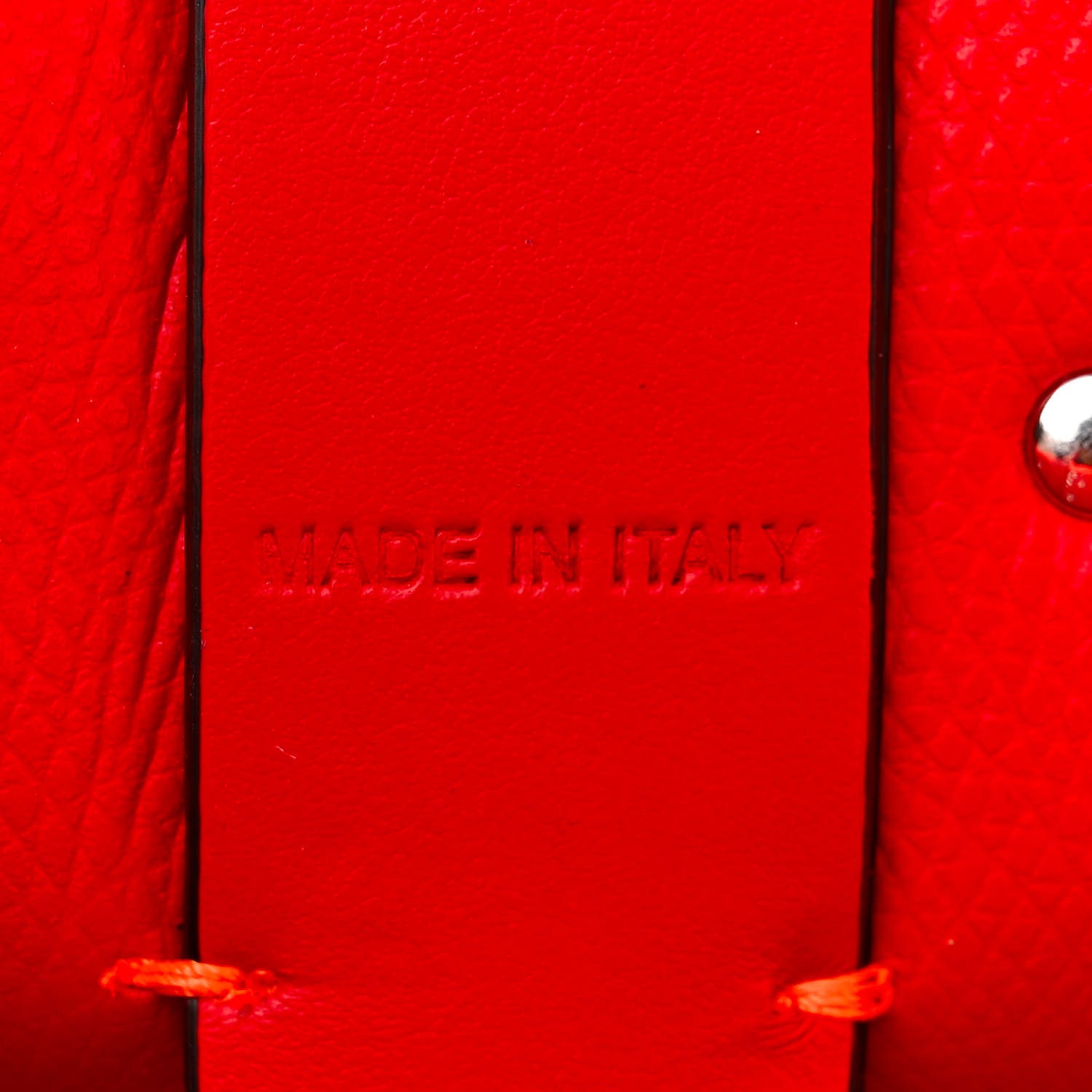 Christian Louboutin Calfskin Empire Spike Studded East West Cabata Tote Sunrise Multicolor 8 of 11