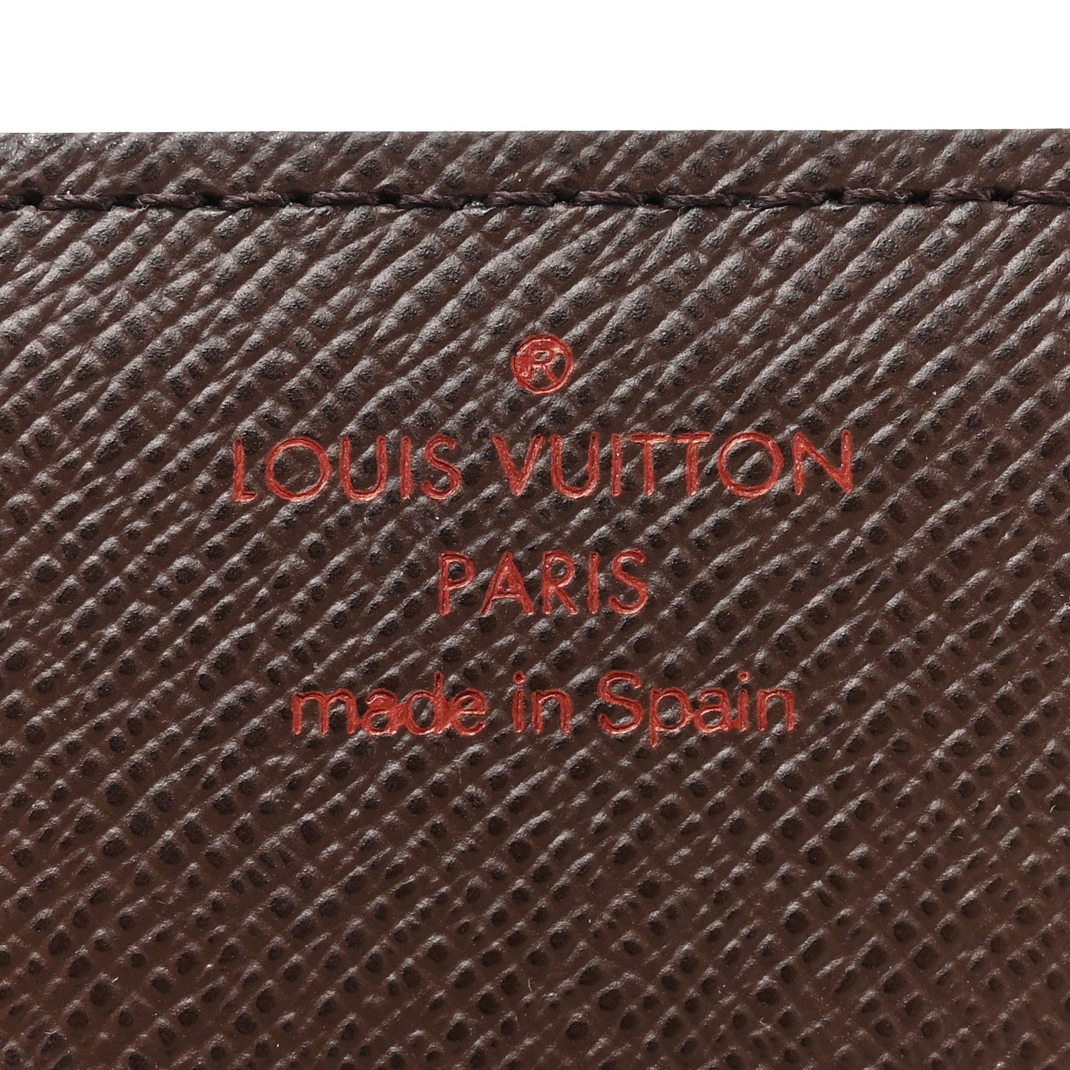 Louis Vuitton Damier Ebene Business Card Holder 6 of 8