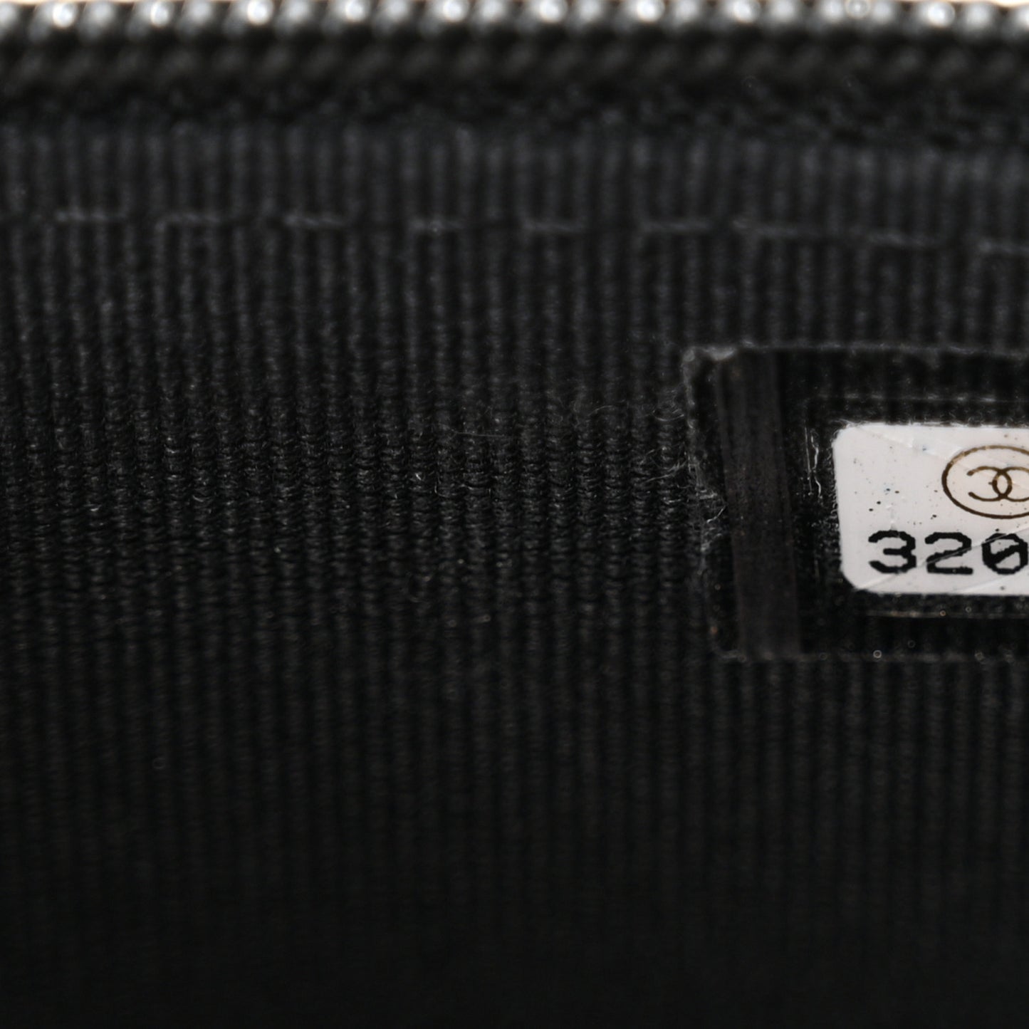 Caviar Chevron Quilted Mini Boy Wallet On Chain WOC Black