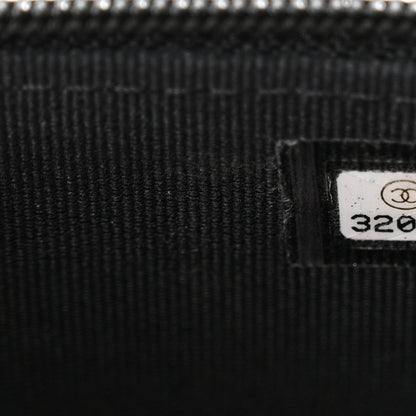 Chanel Caviar Chevron Quilted Mini Boy Wallet On Chain WOC Black 8 of 11
