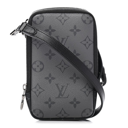 Louis Vuitton Monogram Eclipse Reverse Double Phone Pouch 1 of 10