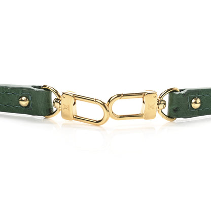 Louis Vuitton Ostrich Alma BB Shoulder Strap Menthe 4 of 4