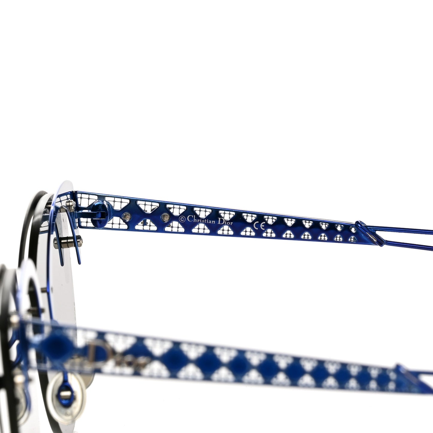 Metal DioramaClub Sunglasses Black Blue