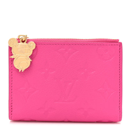 Louis Vuitton X TM Empreinte Monogram Lisa Wallet Kawaii Pink 1 of 8