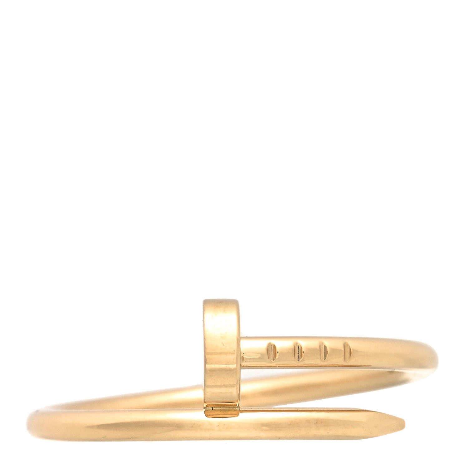 Cartier 18K Yellow Gold Small Juste Un Clou Ring 59 8.75 1 of 5