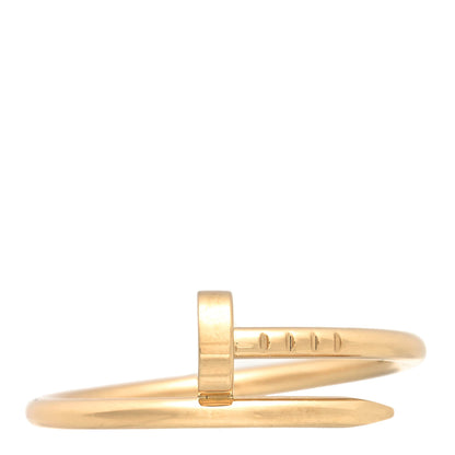 Cartier 18K Yellow Gold Small Juste Un Clou Ring 59 8.75 1 of 5