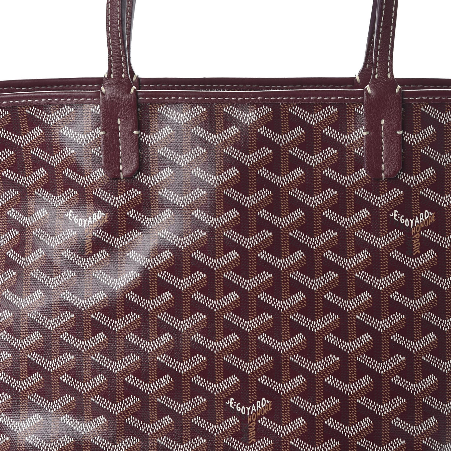 Goyardine Artois PM Burgundy