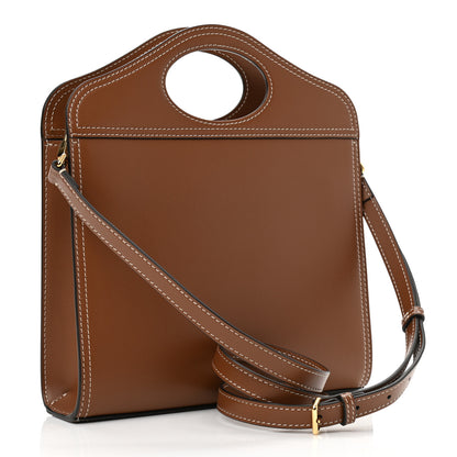 Burberry Smooth Calfskin Mini Pocket Bag Malt Brown 2 of 8