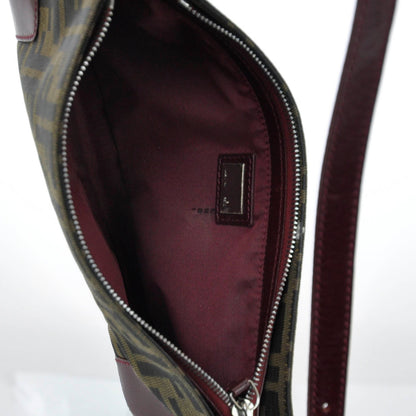 Fendi Zucca Pochette Tobacco 6 of 7