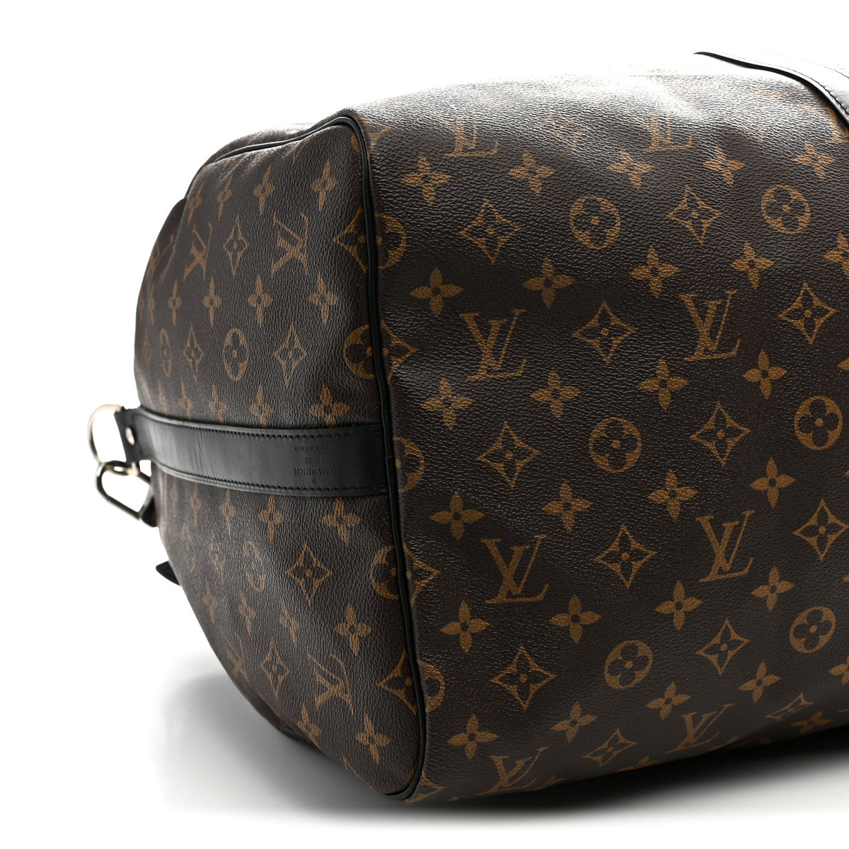 Louis Vuitton Monogram Macassar Keepall Bandouliere 55 8 of 10