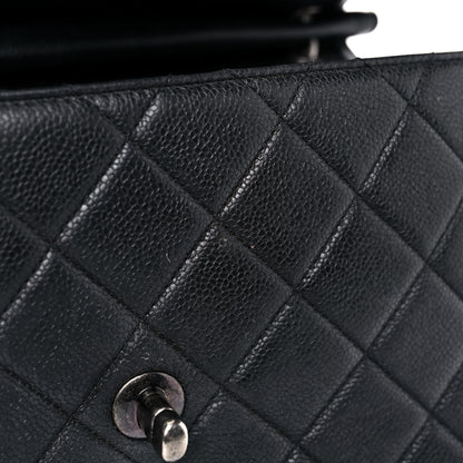Chanel Caviar Quilted Large Retro Class Flap Black 17 of 26
