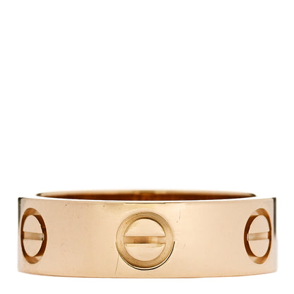 Cartier 18K Yellow Gold 5.5mm LOVE Ring 51 5.75 3 of 5